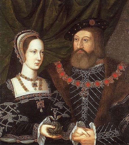 mary tudor and her husband.